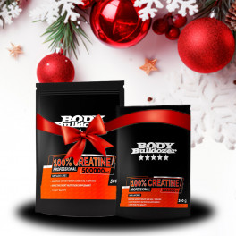 Vánoční balíček 100% Creatine Professional 500 g + 200g - BodyBulldozer