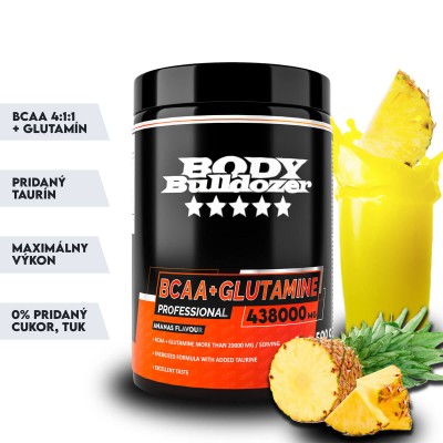 BCAA + Glutamine Professional 500 g - BodyBulldozer