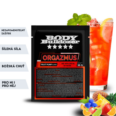 Orgazmus předtréninkový stimulant 20 g - BodyBulldozer