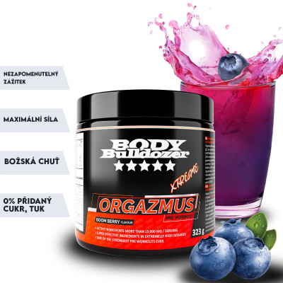 Orgazmus Xtreme předtréninkový stimulant 323 g - BodyBulldozer