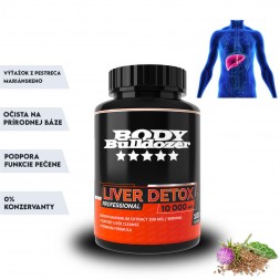 Liver Detox podpora jater 100 tabl - BodyBulldozer