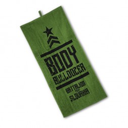 Fitness ručník BATTALION zelené - BodyBulldozer