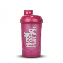 Šejkr MISS BODYBULLDOZER růžový 600 ml - BodyBulldozer