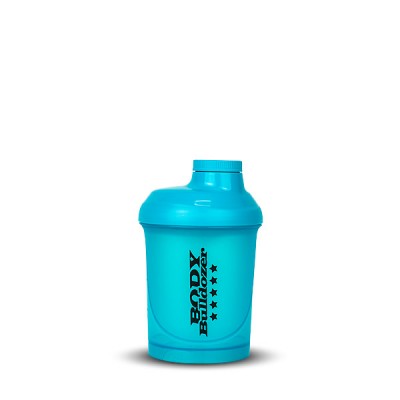 Šejkr BODYBULLDOZER modrý 300 ml - BodyBulldozer