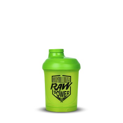 Šejkr RAW POWER zelený 300 ml - BodyBulldozer