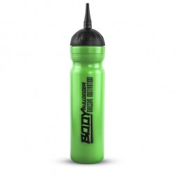 Sportovní láhev MASSIVE MOTIVATION neonově zelená 1000 ml - BodyBulldozer